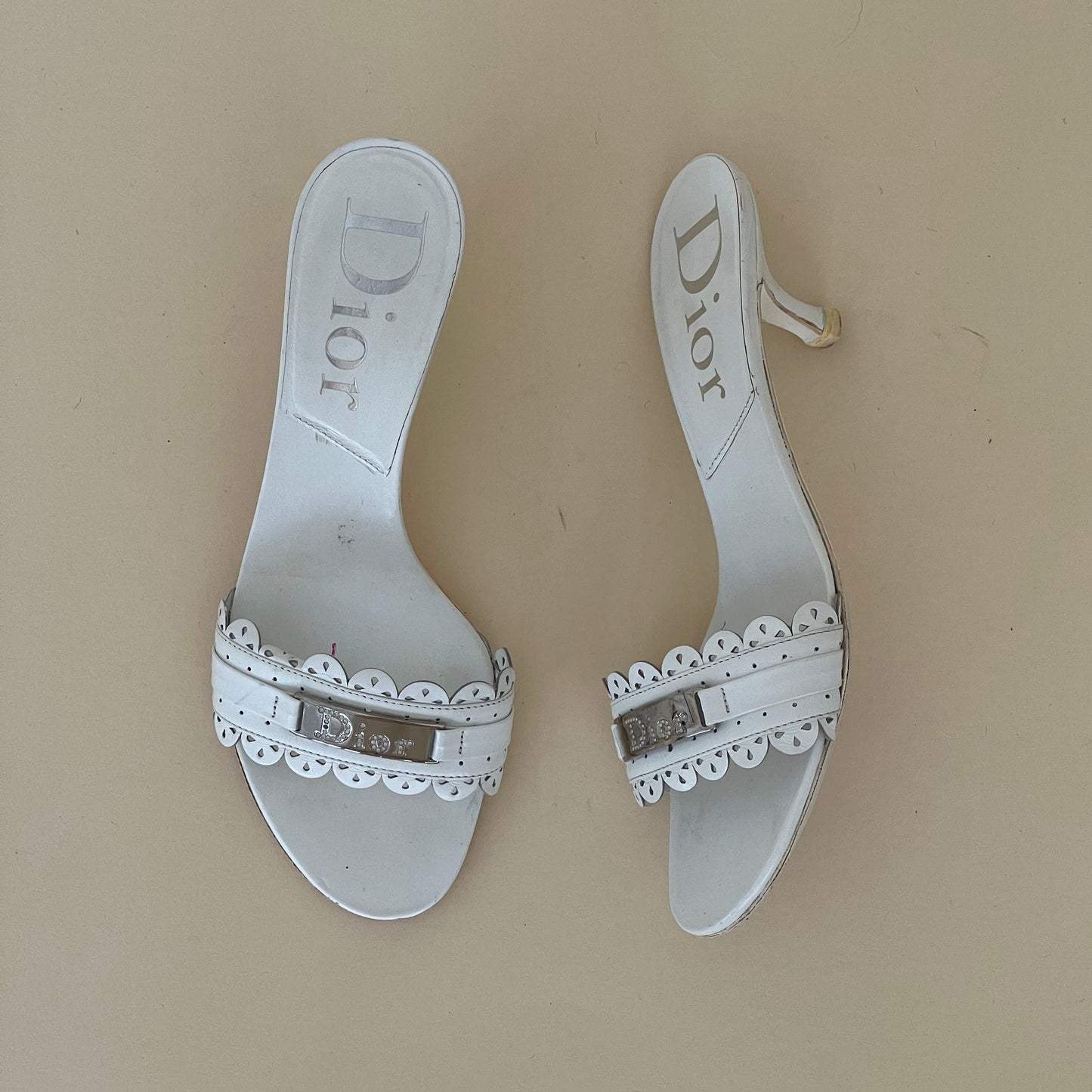 Dior Logo Kitten Heels (35)